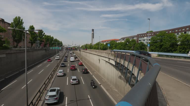 Traffic on German Autobahn