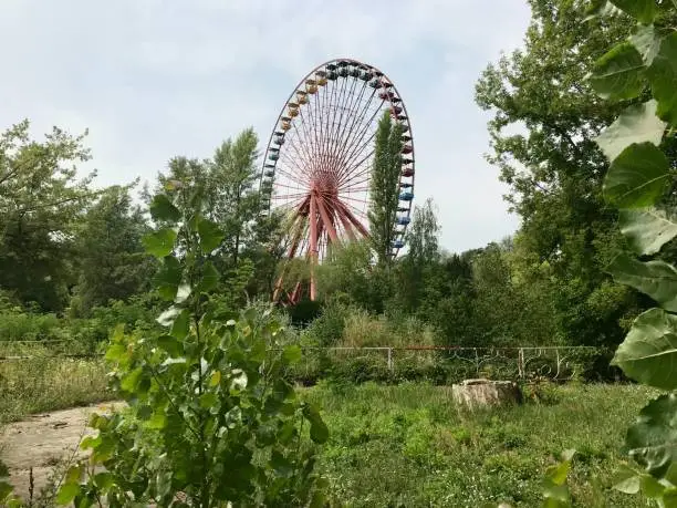 Former amusement park in East Berlin - GDR - Abandoned place - Lost place