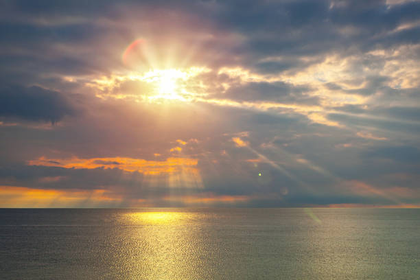 istock Sunset at the sea 1398253850