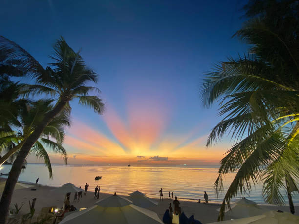 istock Majestic sunset above the sea 1398256960