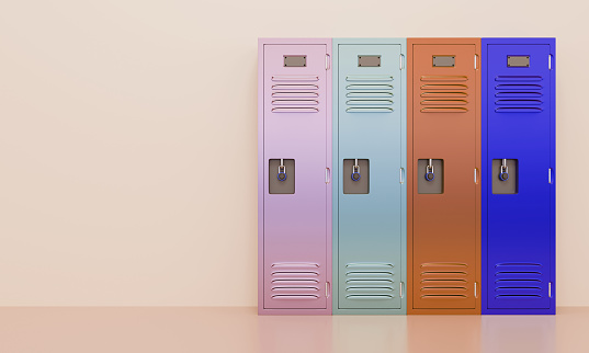 Metal Traditional School Lockers