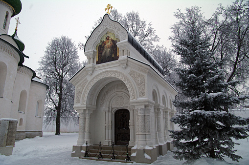 The tomb of the Russian national hero Dmitry Pozharsky.