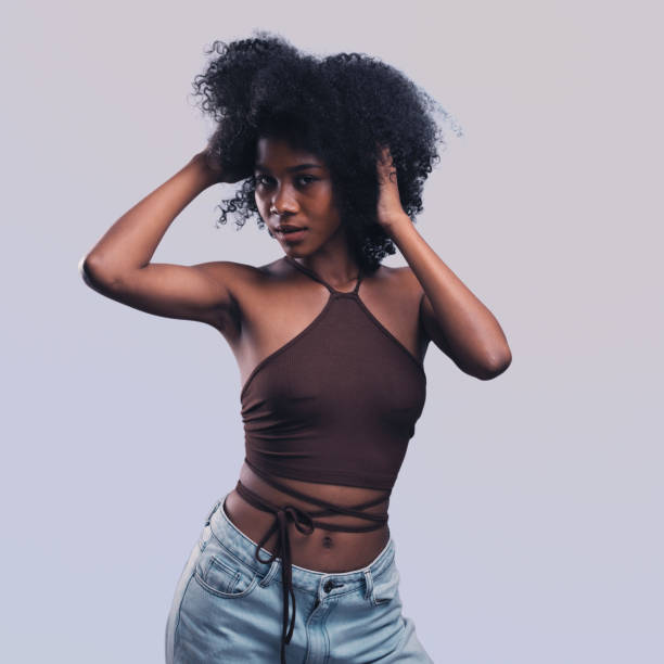 istock Black woman portraits. 1398262640