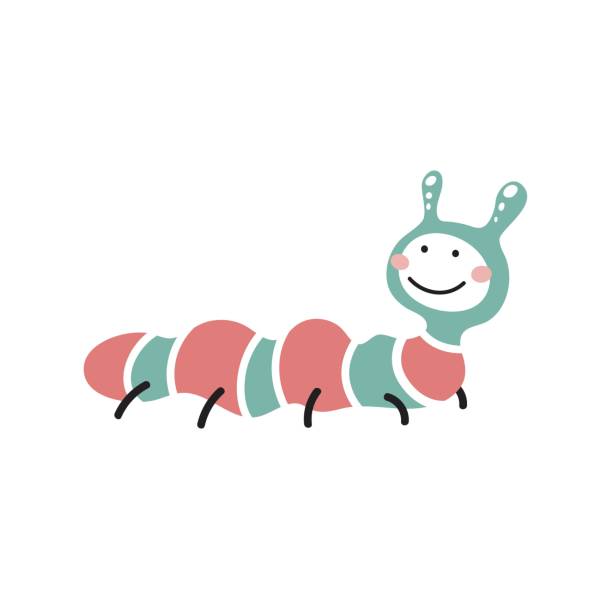 istock Cute cartoon caterpillar. Can be used for kids clothes design, prints and posters. 1398263720