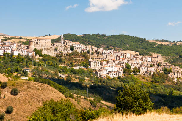 istock Civitacampomarano, ancient village with castle Molise, Italy 1398269941