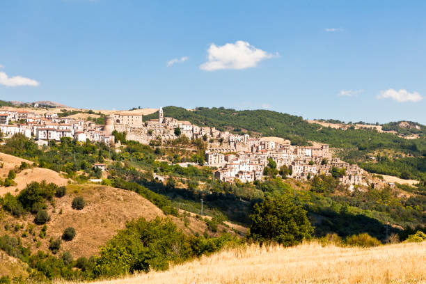 istock Civitacampomarano, ancient village with castle Molise, Italy 1398269982