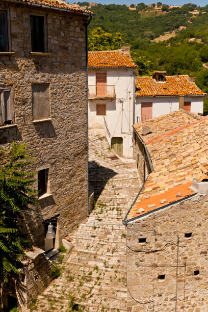 istock Civitacampomarano, ancient village with castle Molise, Italy 1398271650