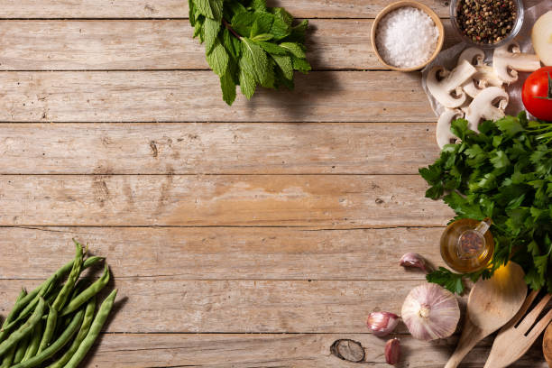istock Assortment of vegetables and herbs 1398271684