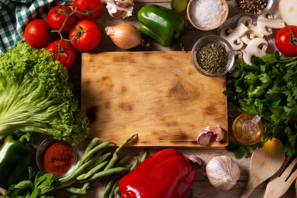 istock Assortment of vegetables, herbs and spices 1398271821