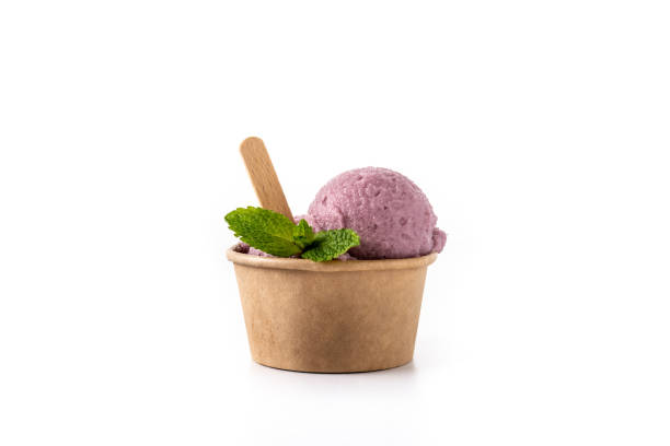 istock Blueberry ice cream scoop 1398282058