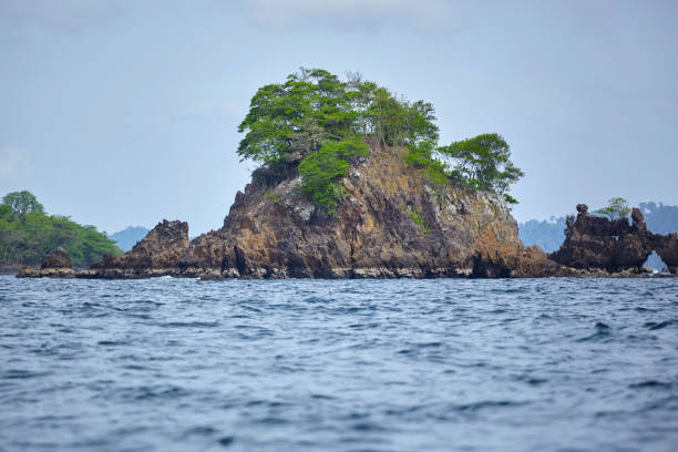 A beautiful of tropical island in the sea