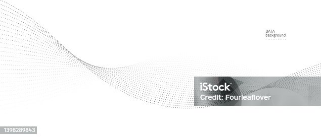 istock Abstract background with dot and particles 1398289843