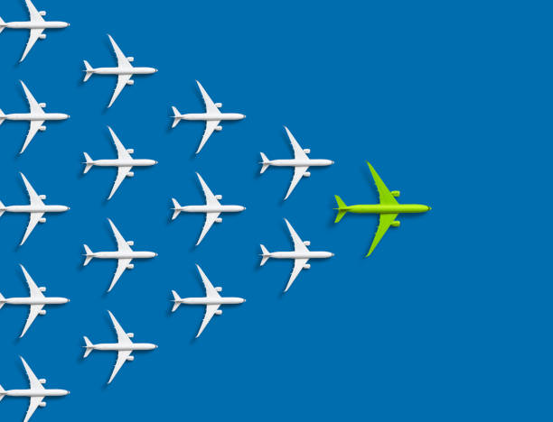 istock A swarm of Passenger planes 1398295685