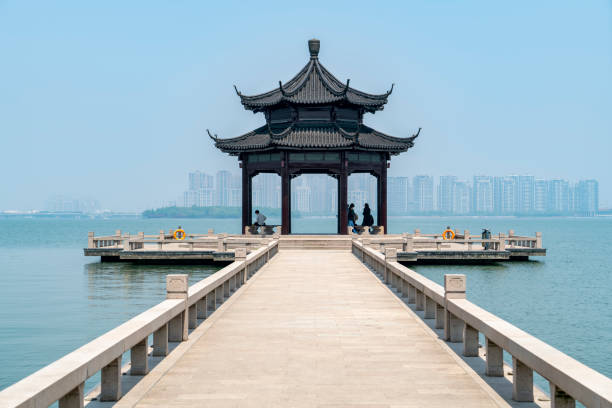 istock Suzhou Chinese Garden Ligongdi Ancient Pavilion 1398298415