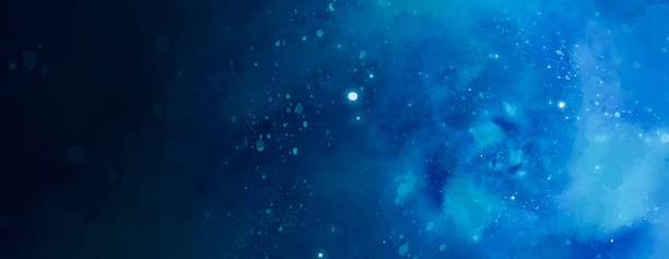 istock Abstract blue background with spiral. Swirling radial futuristic pattern 1398306915