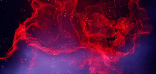 istock Vibrant Elegant colored Red Banner Background Wallpaper 1398307795