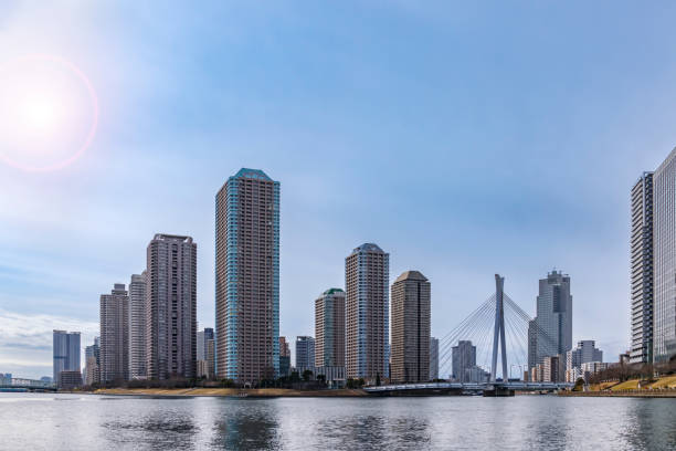 istock Scenery seen from a ship sailing on the river in Tokyo 1398308101