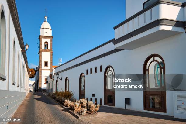 San Gines Church In Arrecife Spanish Touristic Town Of Lanzarote Spain Stock Photo - Download Image Now