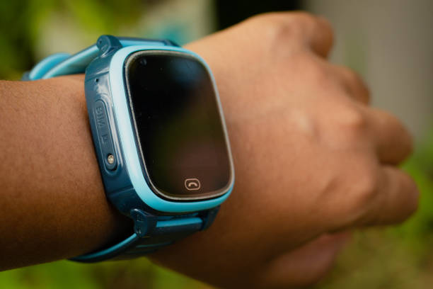 istock The wrist smartwatch is worn on the wrist. 1398313181