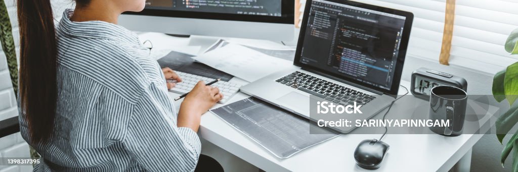 Developing Programmer Development Website Design And Coding ...