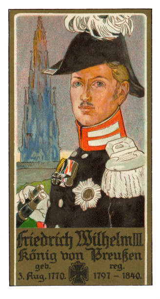 istock Frederick III King of Prussia Art nouveau illustration 1398319364
