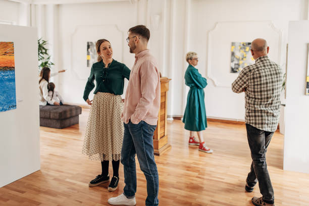 istock People in art gallery 1398336860