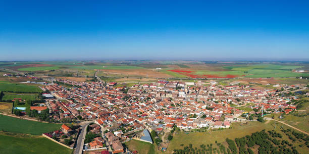 istock Panoramic aerial view of Rueda, Valladolid 1398337510