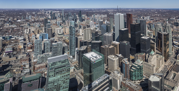 View of Toronto from CN Tower