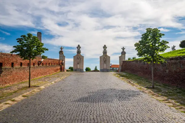 Photo of Scenic view of II-a Gates of Alba Carolina Citadel, Alba Iulia, Romania