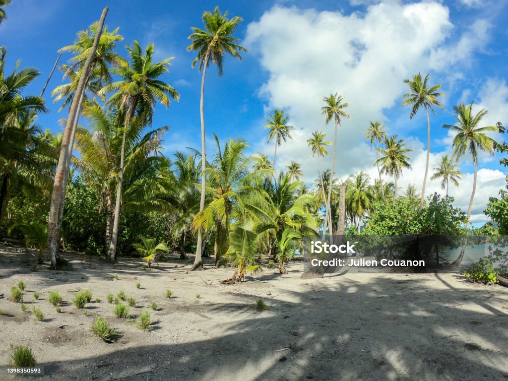 Paradise island - Tahaa Tahaa - French Polynesia Atoll Stock Photo
