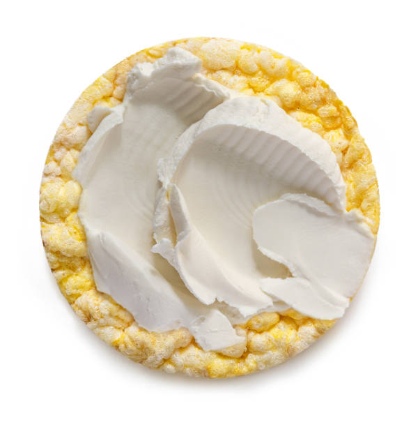istock gluten free corn cake with cream cheese 1398351460