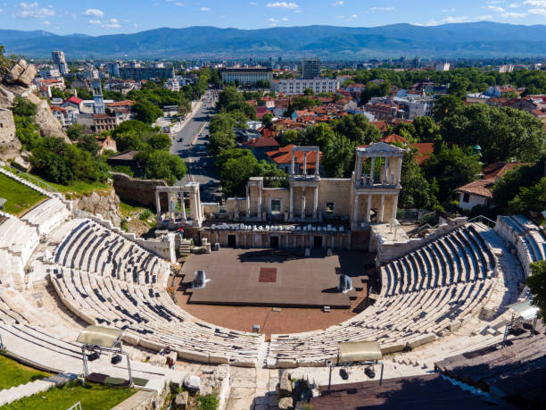 istock The Ancient theatre in Plovdiv 1398351572