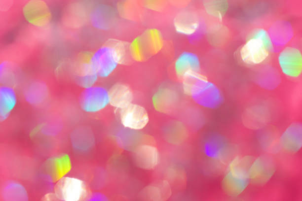 istock Abstract defocused pink background with shining glitter.Good as overlay layer. 1398352751