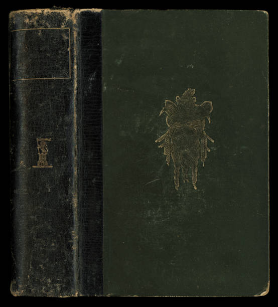 Antique Green Hardcover Book