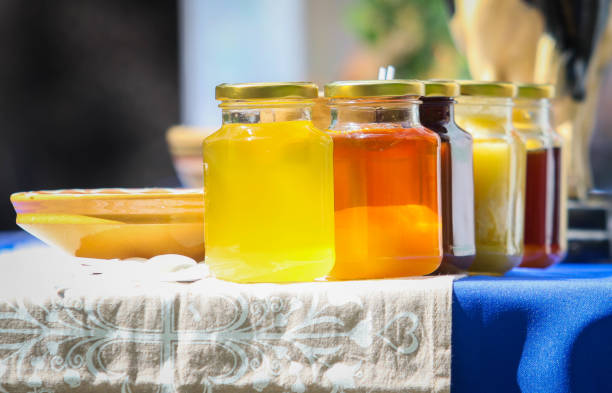 istock Jars of honey 1398363019