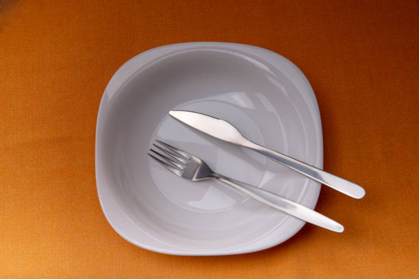 istock Dining etiquette - the meal is over or finished. 1398372573