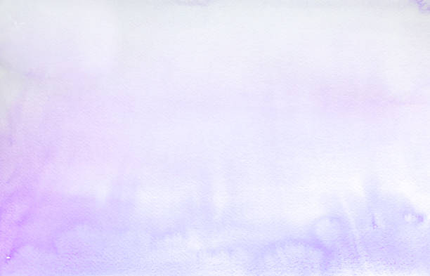 istock Soft  purple watercolor background 1398384485