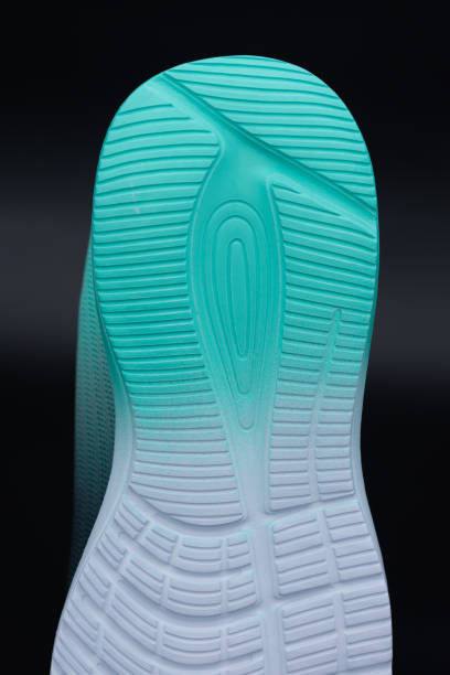 detail adidas sole white emerald green