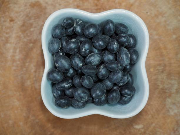 istock Organic Black Beans, Food, Cooking Ingredients 1398409949
