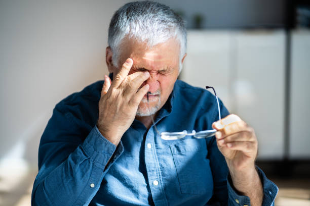 istock Eye Glaucoma Or Tired Dry Eyesight. Conjunctivitis 1398412808
