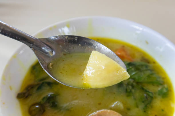 istock green curry with beef and durian Thai style 1398414084