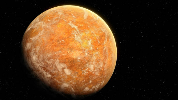 Space Exploration Alien Planet stock photo