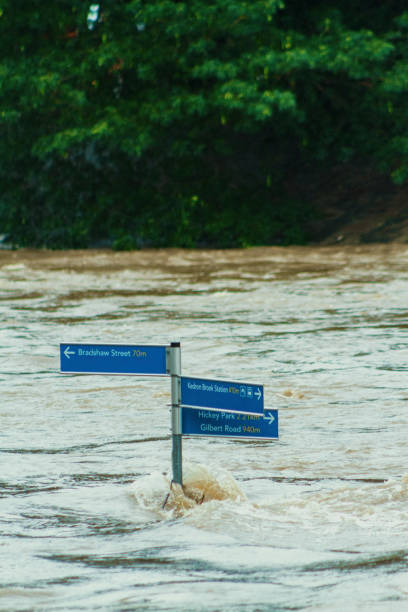 istock Brisbane Floods 2022 - Kedron Brook River 1398419423