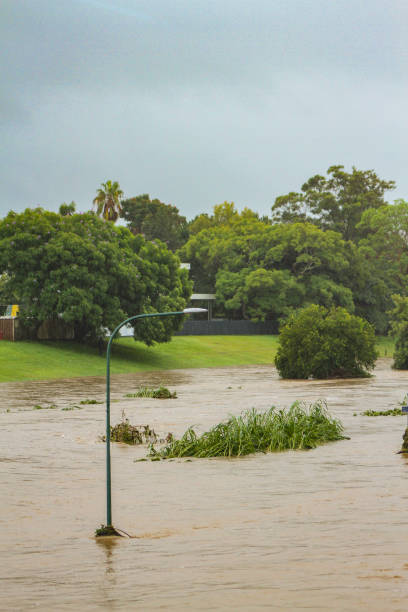 istock Brisbane Floods 2022 - Kedron Brook River 1398419508