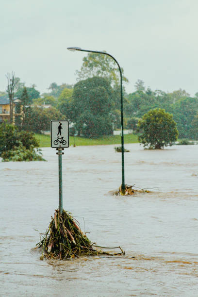 istock Brisbane Floods 2022 - Kedron Brook River 1398420032