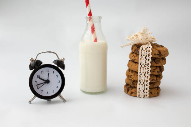 Cookies and glass of milk