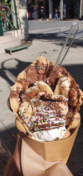 istock Bubble waffle in Burgas 1398427898