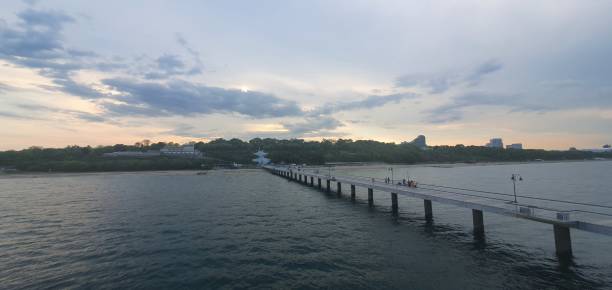 istock Famous pier in Burgas 1398427967