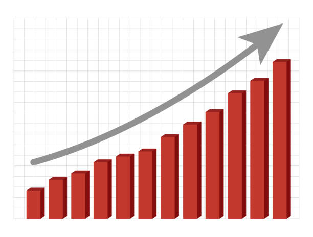 inflacja, rynki, wymiana, wzrost cen, kosztowność. ilustracja wektorowa. - expensiveness stock illustrations