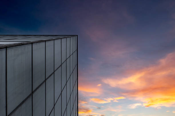 istock modern buildings at sunset 1398440707